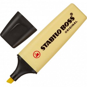 Маркер текстовыделитель STABILO BOSS ORIGINAL PASTEL 70/144 ванил...