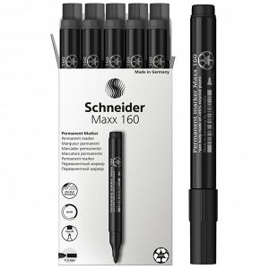 Маркер перманентный Schneider Maxx 160 3 мм черный...