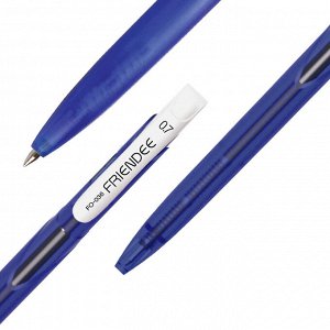 Ручка шариковая автоматическая FLEXOFFICE FRIENDEE 0,7мм синяя FO...