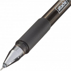 Ручка гелевая неавтоматическая Attache Epic,цвет чернил-черный...