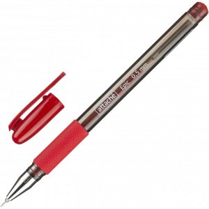 Ручка гелевая неавтоматическая Attache Epic,цвет чернил-красный...