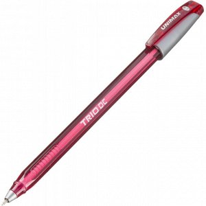Ручка шариковая неавтоматическая Unimax Trio DC tinted 0,7мм,крас...