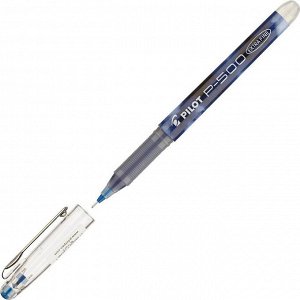 Ручка гелевая неавтоматическая PILOT Р-500 жидкие чернила син 0,3...