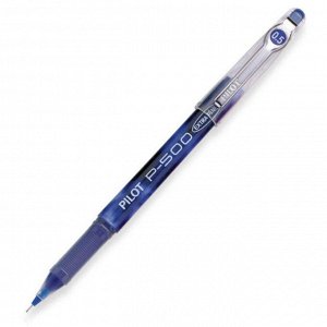 Ручка гелевая неавтоматическая PILOT Р-500 жидкие чернила син 0,3...