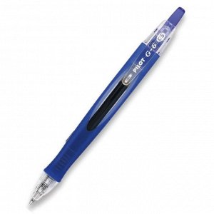 Ручка гелевая автоматическая PILOT BL-G6-5 резин.манжет. син 0,3м...