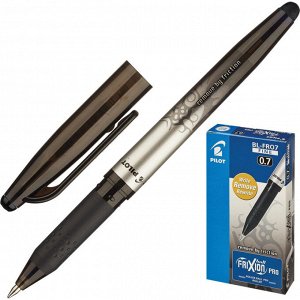 Ручка гелевая PILOT BL-FRO7 Frixion Pro резин.манжет. 0,35мм черн...