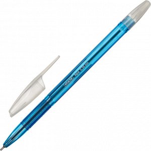 Ручка шариковая неавтомат Attache Aqua, маслян, синий стерж, 0,38...