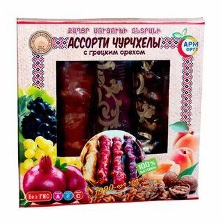 Натуральные сухофрукты из Армении! Снижаем цены на 30% ❗ — Чурчхела в коробочках