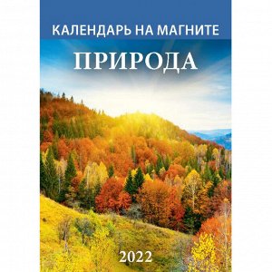 Календарь настенный моноблочный 2022,Природа,на магните,96х135,11...