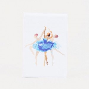 Обложка для паспорта, цвет белый, «Балерина» 6784703