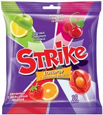 Карамель на палочке «Strike» с жевательной конфетой, 113 г