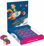 «BabyFox», шоколад детский, молочный с малиной, 90г
