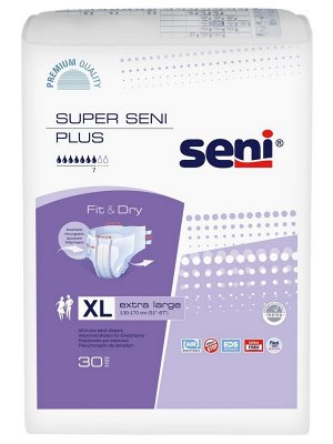 Подгузники д/взрослых Super Seni Plus Extra Large 30 шт.