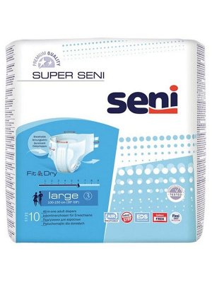 Подгузники д/взрослых Super Seni Large 10 шт.