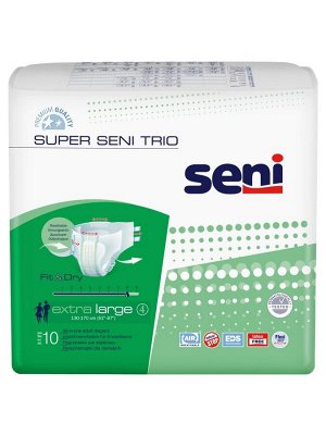 Подгузники д/взрослых Super Seni Trio Extra Large 10 шт.