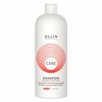 OLLIN CARE Шампунь, сохраняющий цвет и блеск окрашенных волос 1000 мл
