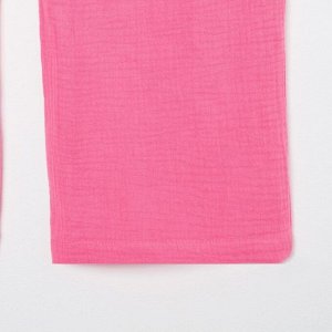 Пижама женская (рубашка и брюки) KAFTAN "Basic" цвет розовый