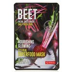 Маска для лица тканевая Dermal It&#039;s Real Superfood Mask Свекла