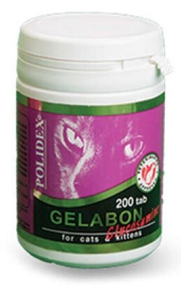 Полидекс Гелабон витамины для кошек 200таб