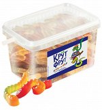 «KrutFrut», мармелад жевательный в виде забавных змеек, 1,3кг