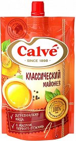 «Calve», майонез «Классический» 50%, 400 г