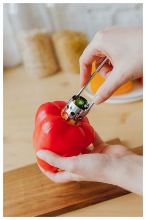 Нож для фаршировки овощей, 12см / Нож для удаления сердцевины овощей