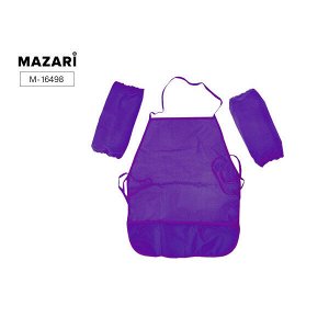 Фартук+нарукавники "Mazari" фиолетовый 1/20 арт. М-16498
