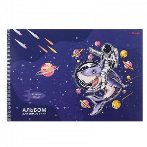 Альбом 40 л "Проф-Пресс Игры и фантастика микс" скрепка 1/10 арт. 40-9755