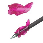 Насадка-держатель анатомическая &quot;deVente Рыбка&quot; для карандаша и ручки, силикон., розовая 1/36 арт. 8070701