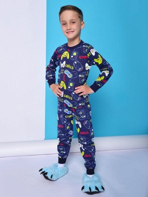 Пижама для мальчика (темно-синий)