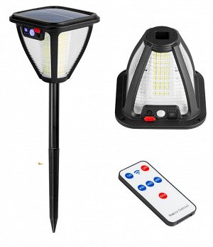 Светильник на солнечной батарее с пультом управления Solar Motion Landscape Light