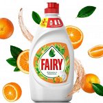 FAIRY Средство для мытья посуды Апельсин и лимонник 450мл