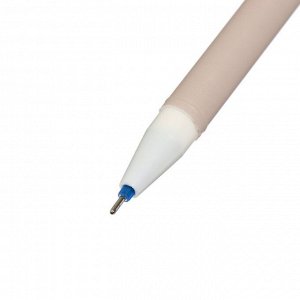 Ручка гелевая СО СТИРАЕМЫМИ ЧЕРНИЛАМИ, стержень синий 0,5мм, корпус с рисунком МИКС