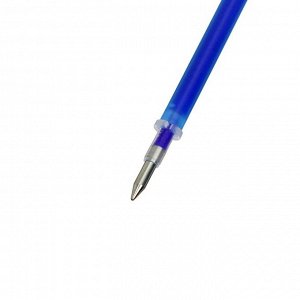 Стержень гелевый стираемый 129 мм, узел 0.5 мм, BrunoVisconti. DeleteWrite, синие термочувствительные чернила