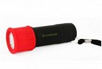 Фонарик светодиод.,ULTRAFLASH LED15001-A 3*R03 9LED красный 63466