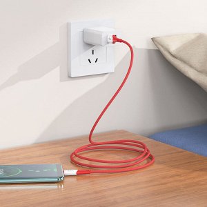 USB Кабель Hoco Ferry Fast Charging For Lightning / 2.4A