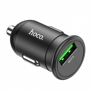 Автомобильное зарядное устройство Hoco Mighty Single Sort / QC3.0 18W