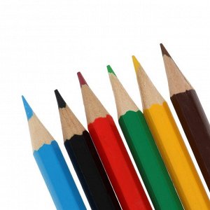 Карандаши цветные 6 цветов R[-2]C шестигранные