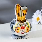 Сувенир &quot;Заяц кроха&quot; цвет гжель