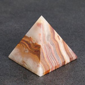 Сувенир «Пирамида», 3,8 см, оникс