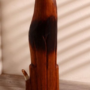 Сувенир дерево "Кот с резными ушками" 80х18х6,5 см