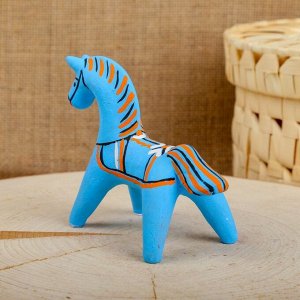 Сувенир «Конь», 5,5x6x8 см, каргопольская игрушка