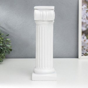 Сувенир полистоун "Римская колонна" белый 27х8х10 см