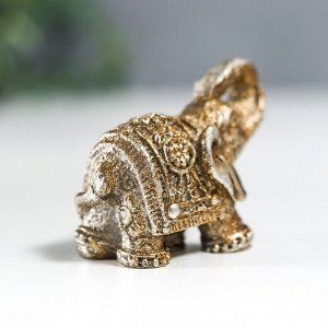 Сувенир полистоун "Микро слонёнок" 3,8х4,4х2,1 см