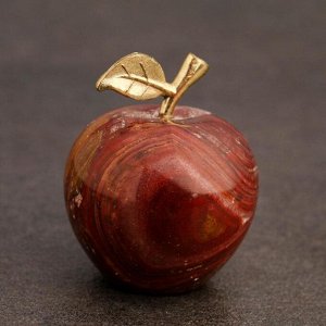 Сувенир «Яблоко», 3,8 см, оникс