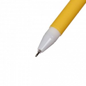 Ручка гелевая-прикол "Зверек" со стираемыми чернилами, стержень синий, корпус МИКС (штрихкод на шт)