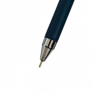 Ручка шариковая Berlingo Ultra X2, 0,7 мм, игольчатый стержень, синяя