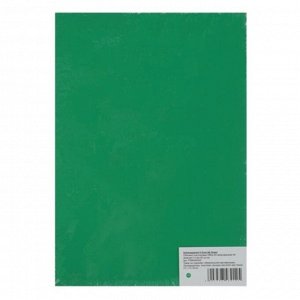 Обложки для переплета A4, 300 мкм, 50 листов, пластиковые, непрозрачные зеленые, Office Kit PGMA40030