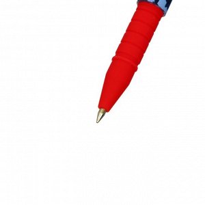 Ручка шариковая FunWrite Military blue, узел 0.5 мм, синие чернила, матовый корпус Silk Touch