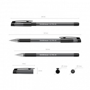 Ручка шариковая ErichKrause ULTRA-30 Original, узел 0.7 мм, чернила чёрные, длина письма 1000 метров